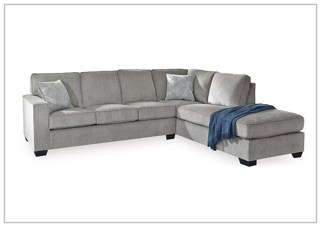 Gio Italia Aster Fabric Full Size Sleeper Sectional With Chaise