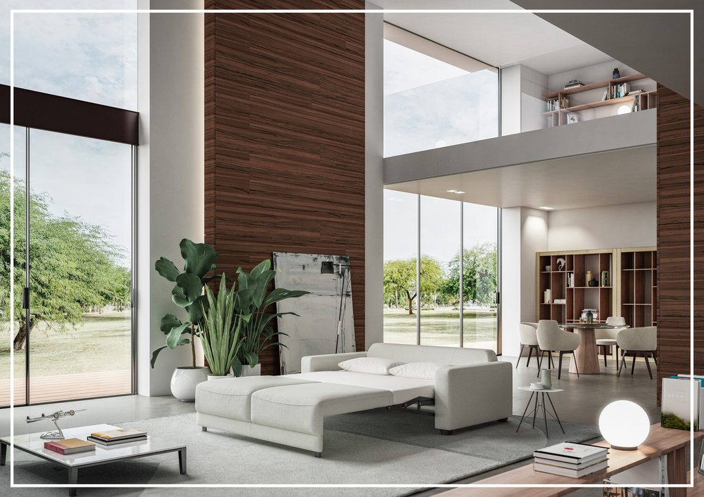 Belton Queen Sofa Sleeper With Manual or Power Option-SOFABED