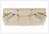 Bernhardt Isabella Fabric Sofa With Plush Feather Down Cushions