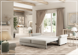 Casey Queen Sofa Sleeper in Walnut Leg Finish-SOFABED