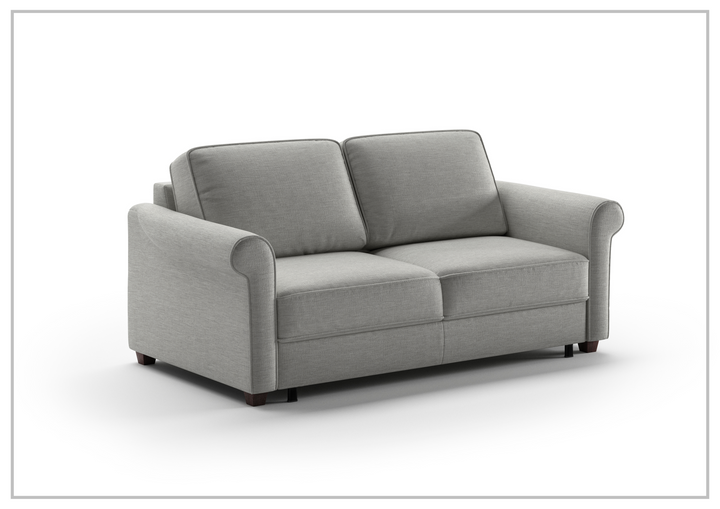 Luonto Charleston Fabric Sleeper Sofa in Gray Goose Color