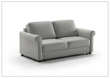 Luonto Charleston Fabric Queen Sleeper Sofa in Gray Goose Color