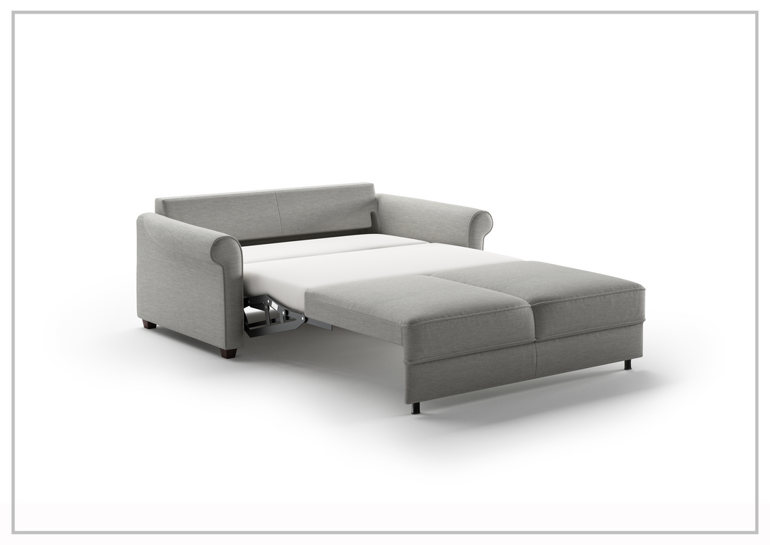 Luonto Charleston Fabric Sleeper Sofa in Gray Goose Color