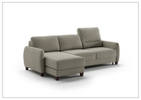 Delta 3-Seater Full XL Sectional Sofa Sleeper With Reversible Chaise-SOFABED