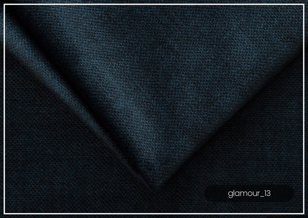 Luonto Dolphin Fabric Full XL Sofa Sleeper with High Black Legs
