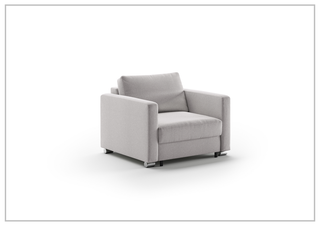 Luonto Fantasy Fabric Cot Sleeper Sofa With Gas Spring-SOFABED