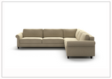 Luonto Hugo Flex Fabric King Size Sectional Reversible Sleeper Sofa