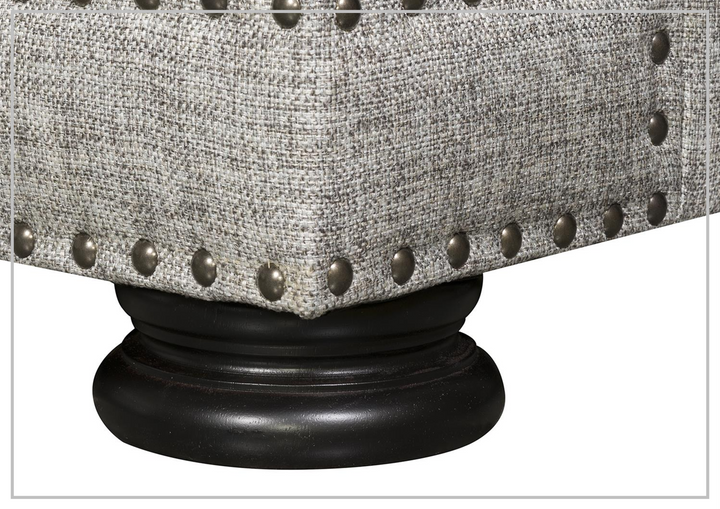 Bernhardt Foster Fabric Loveseat With Rolled Arms