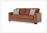 Gio Italia Amalfi Queen Fabric Sleeper Sofa with Accent Pillows