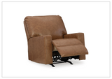 Gio Italia Bella Leather Rocker Recliner Chair