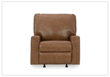 Gio Italia Bella Leather Rocker Recliner Chair