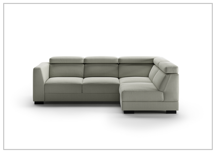 Luonto Halti Fabric Full XL Sectional Sleeper With Chaise Storage