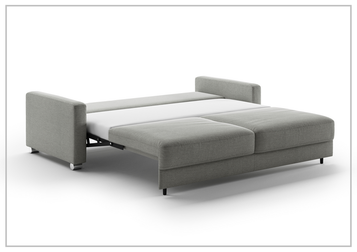 Luonto Hampton Sleeper in King and Queen Size With Walnut or Chrome Leg Finish-SOFABED