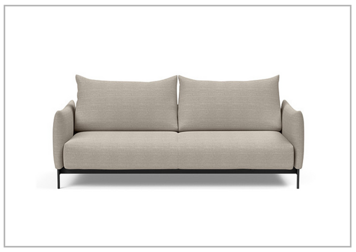 Innovation Living Malloy 2-Seater Fabric Sofa Bed with Ottoman
