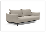 Innovation Living Malloy 2-Seater Fabric Sofa Bed with Ottoman