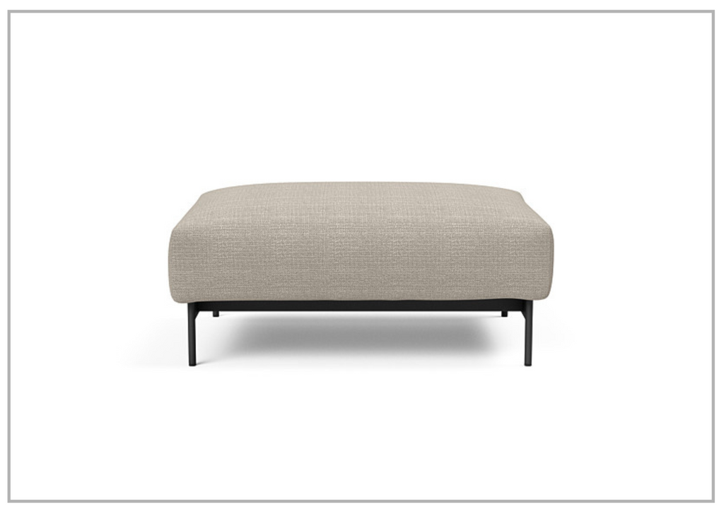 Innovation Living Malloy 2-Seater Fabric Sofa Bed with Ottoman