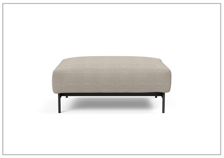Innovation Living Malloy 2-Seater Fabric Sofa Bed with Ottoman
