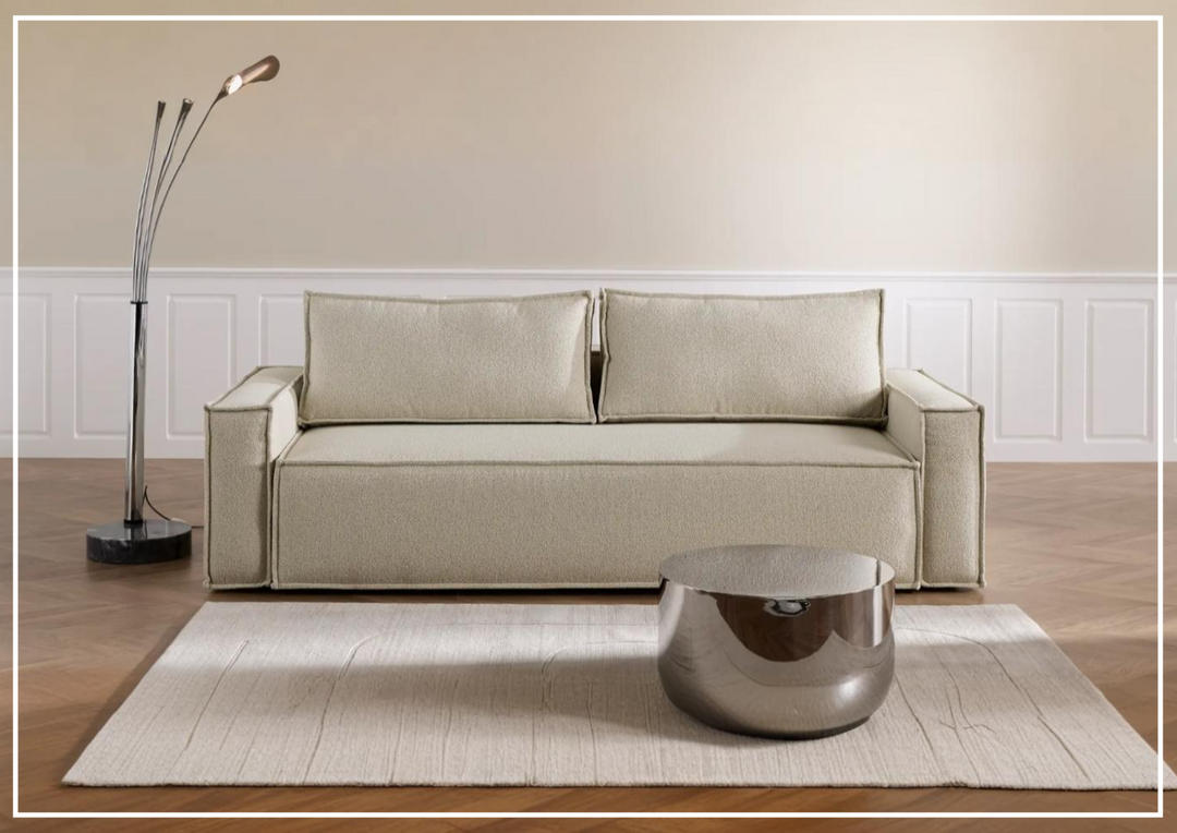 Innovation Living Newilla 2-Seater Fabric Sofa Bed-SOFABED