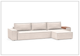 Innovation Living Newilla Fabric L-Shaped Sectional Sleeper Sofa