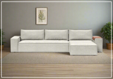 Innovation Living Newilla Fabric L-Shaped Sectional Sleeper Sofa