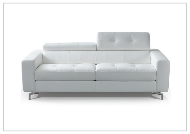 Kathy Ireland Tevere Top Grain Leather Queen Sleeper Sofa-Sofabed