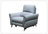 Klaussner Serenita Leather Power Reclining Chair-Sofabed