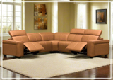 Klaussner Leonardo 6-Piece Power Recliner Sectional Sofa with Storage-Sofabed