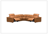 Klaussner Leonardo 6-Piece Power Recliner Sectional Sofa with Storage-Sofabed