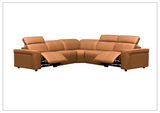 Klaussner Leonardo 6-Piece Power Recliner Sectional Sofa with Storage-Sofabed