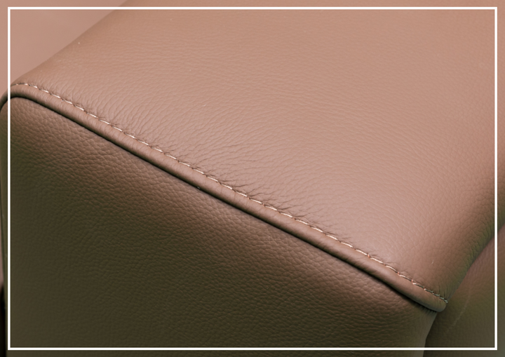 Klaussner Orlano 3-seater Brown Leather Power Reclining Sofa-Sofabed