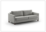 Luonto Monika Fabric King Sleeper Sofa Bed With Wood or Chrome Legs-SOFABED