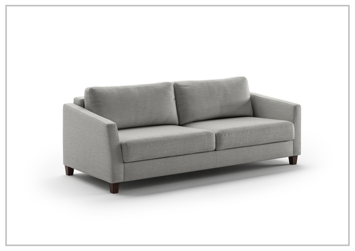 Luonto Monika Fabric King Sleeper Sofa Bed With Wood or Chrome Legs-SOFABED