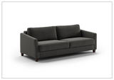 Luonto Monika Fabric King Sleeper Sofa Bed With Wood or Chrome Legs-SOFABED