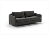 Luonto Monika Fabric King Sleeper Sofa Bed With Wood or Chrome Legs-SOFABED