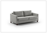 Luonto Monika Fabric Queen Sleeper Sofa With Wood or Chrome Legs-SOFABED