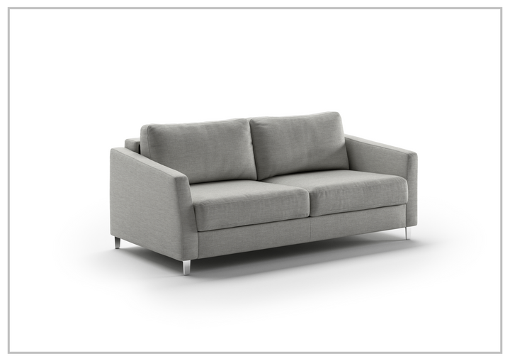 Luonto Monika Fabric Queen Sleeper Sofa With Wood or Chrome Legs