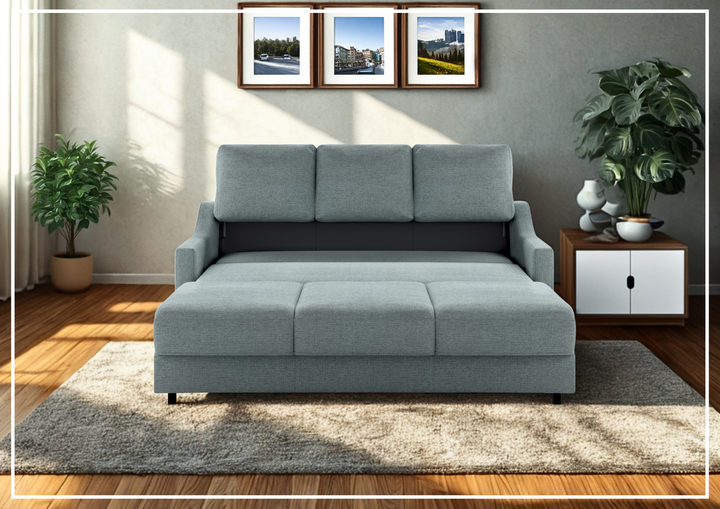 Luonto Nautica Fabric Sofa Sleeper With Level Deluxe Mechanism