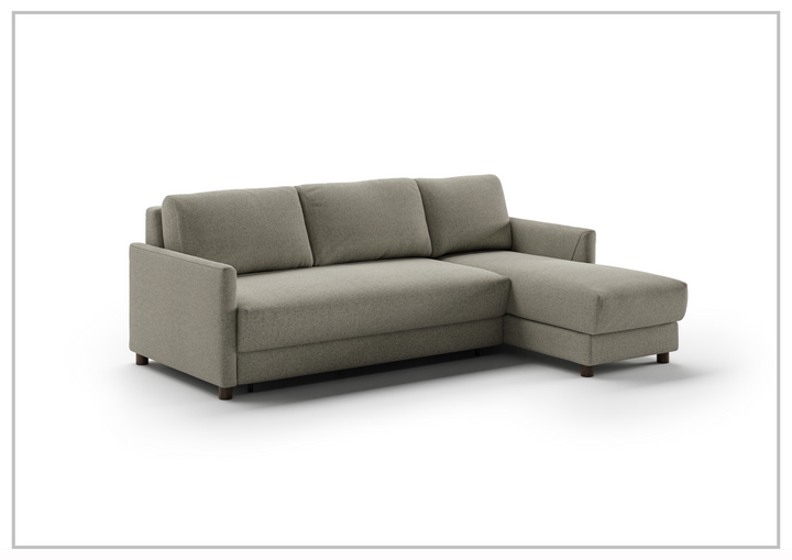 Luonto Pint 3-Seater L-Shaped Fabric Sectional Sleeper Sofa-SOFABED