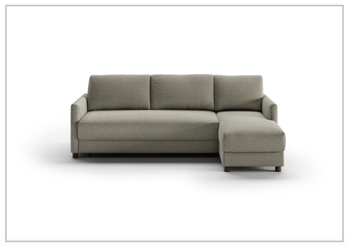 Luonto Pint 3-Seater L-Shaped Fabric Sectional Sleeper Sofa-SOFABED