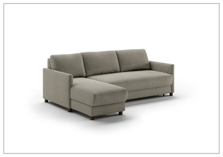 Luonto Pint 3-Seater L-Shaped Fabric Sectional Sleeper Sofa