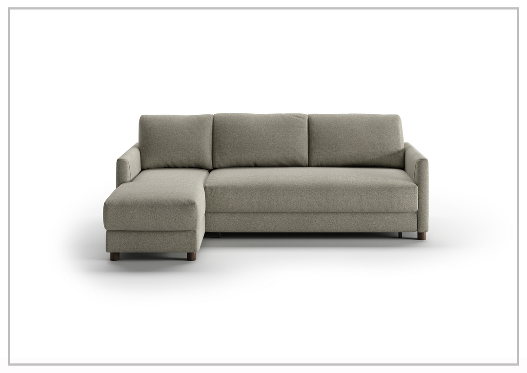 Luonto Pint 3-Seater L-Shaped Fabric Sectional Sleeper Sofa