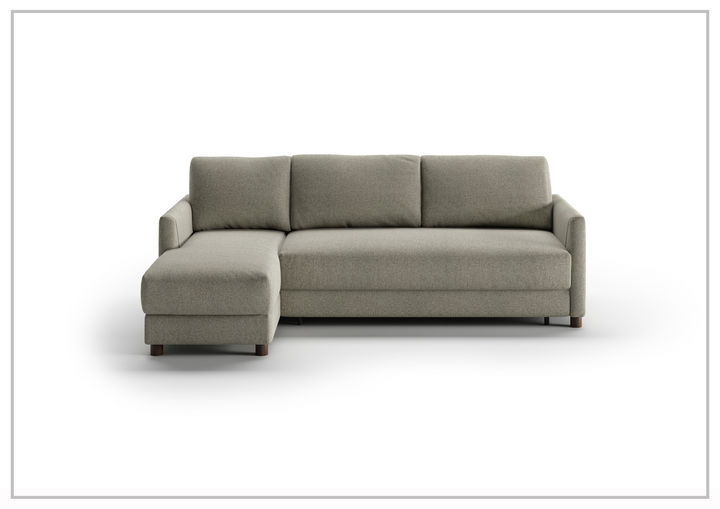Luonto Pint 3-Seater L-Shaped Fabric Sectional Sleeper Sofa
