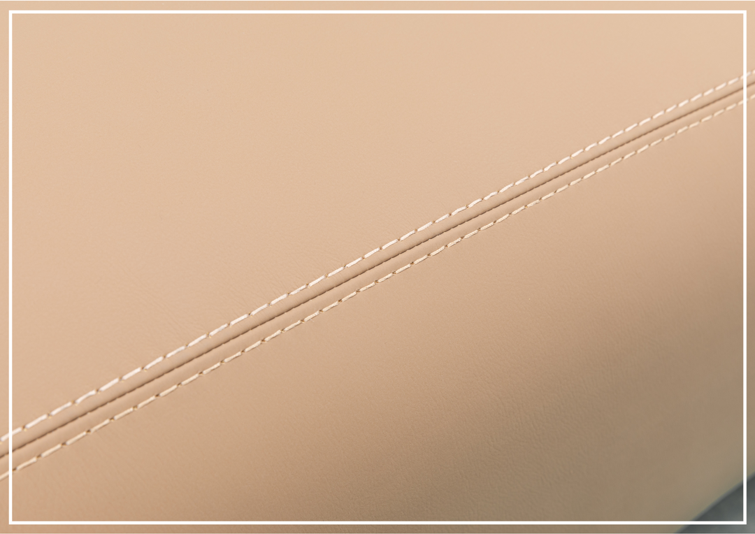 Klaussner Prestigio 3-Seater Top Grain Stone Wash Leather Reclining Sofa