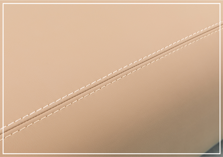 Klaussner Prestigio 3-Seater Top Grain Stone Wash Leather Reclining Sofa