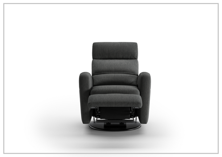 Sloped Fabric Power Recliner Chair in Power and Manual Options-SOFABED