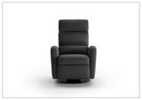 Sloped Fabric Power Recliner Chair in Power and Manual Options-SOFABED