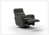 Sloped Fabric Power Recliner Chair in Power and Manual Options-SOFABED
