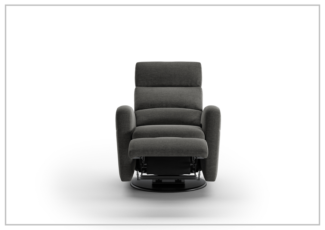 Sloped Fabric Power Recliner Chair in Power and Manual Options-SOFABED