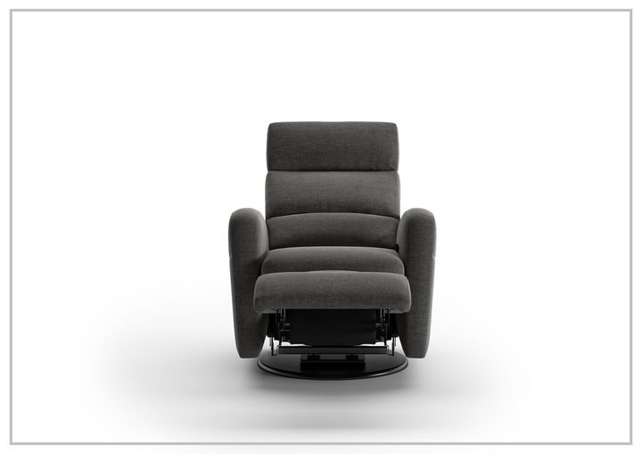 Sloped Fabric Power Recliner Chair in Power and Manual Options-SOFABED
