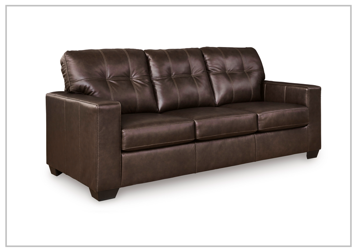 Gio Italia  Salvatore 3-Seater Queen Leather Sofa Sleeper